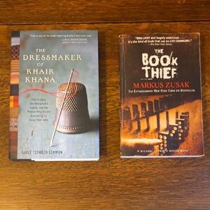 ♦️Bundle Of 2 Books...The Dressmaker Of Khair Kana &The Book Thief.  Final Price